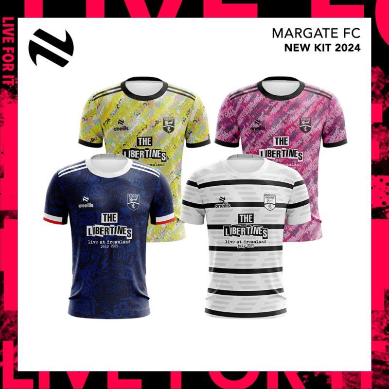 Margate Announce Update To Club Kits